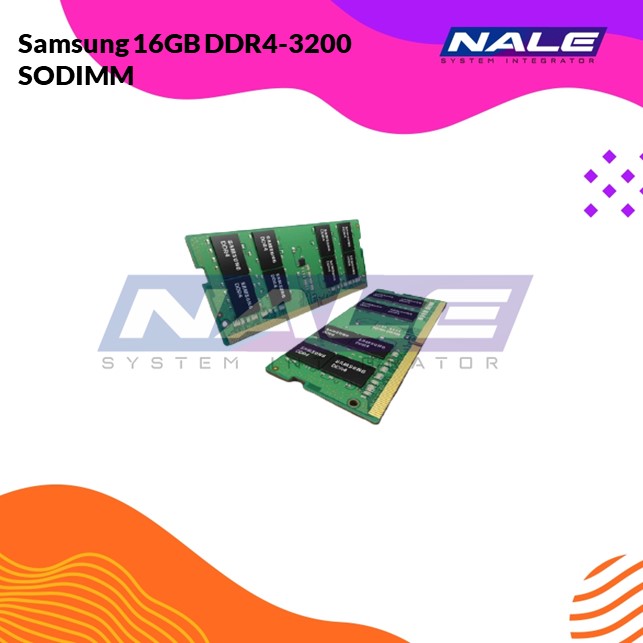 M471A2G43AB2-CWE-R-1 Samsung 16GB DDR4-3200 SODIMM - Gambar 1