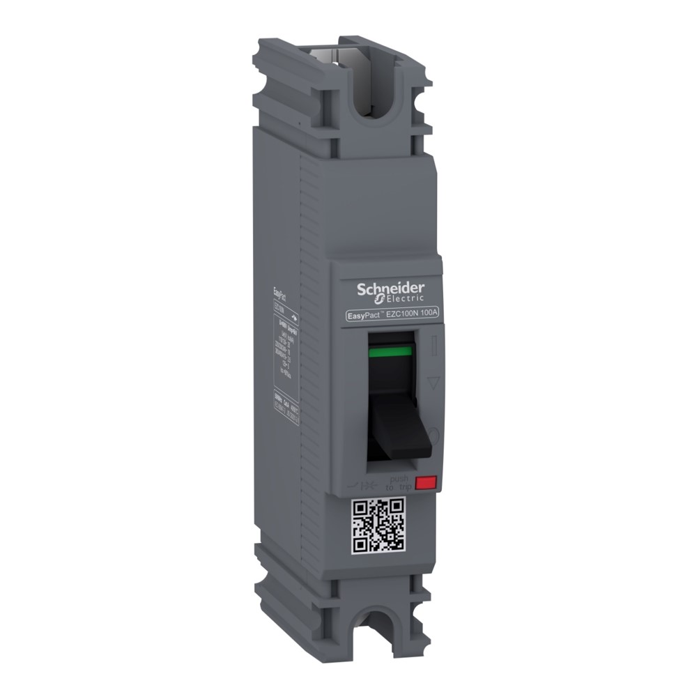 Schneider circuit breaker Easypact EZC100N - TMD - 80 A - 1 pole 1d (EZC100N1080)